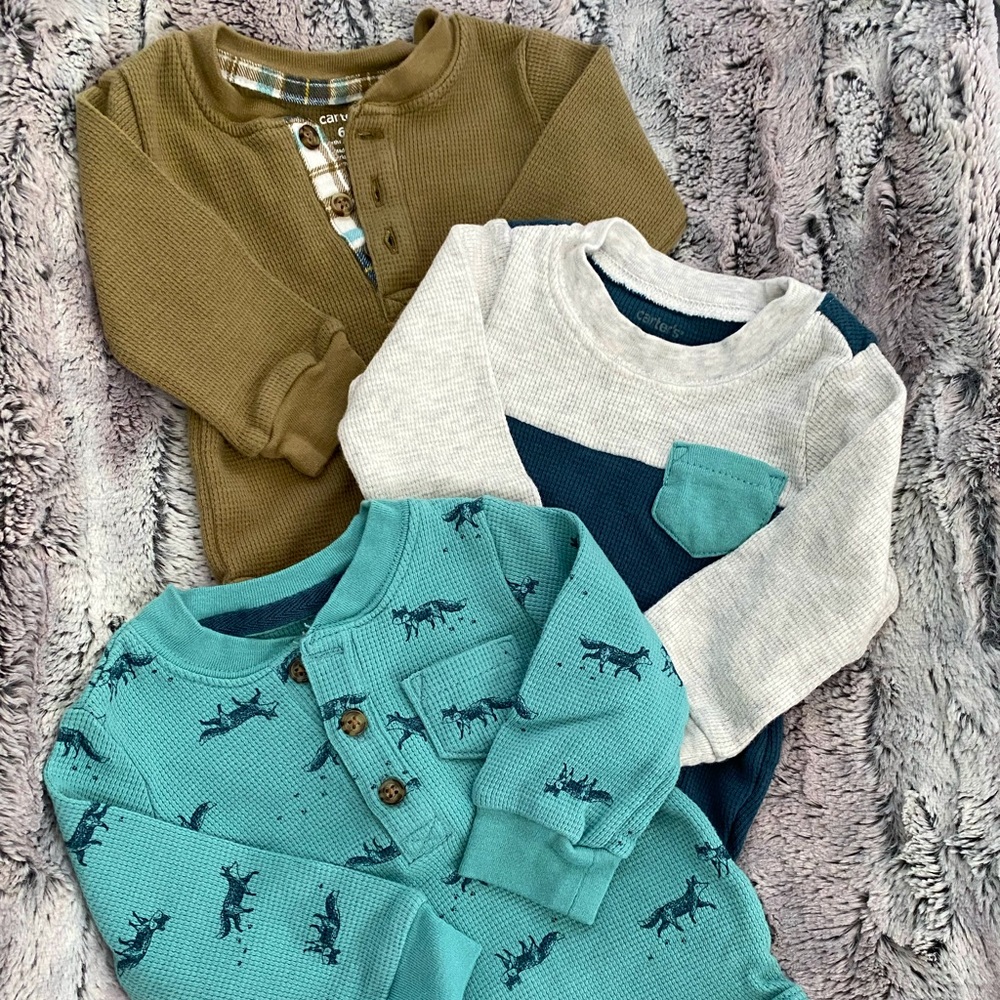 Carter’s 3 Piece Thermal Set Size 6 Months